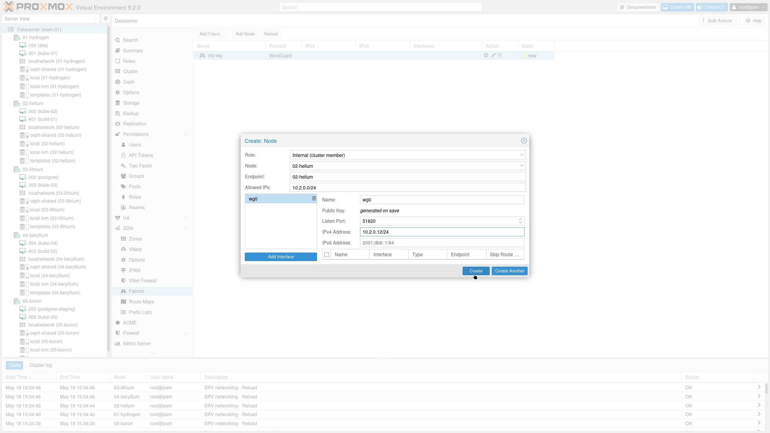 Proxmox VE Bulk Actions